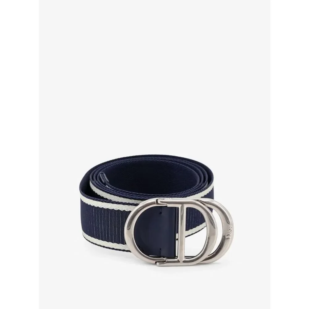 Dior Men Nylon Belt With Embroidered Logo - Picture 2 of 2